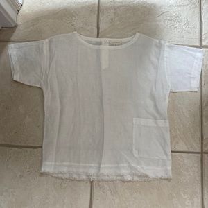 EILEEN FISHER ORGANIC LINEN TOP